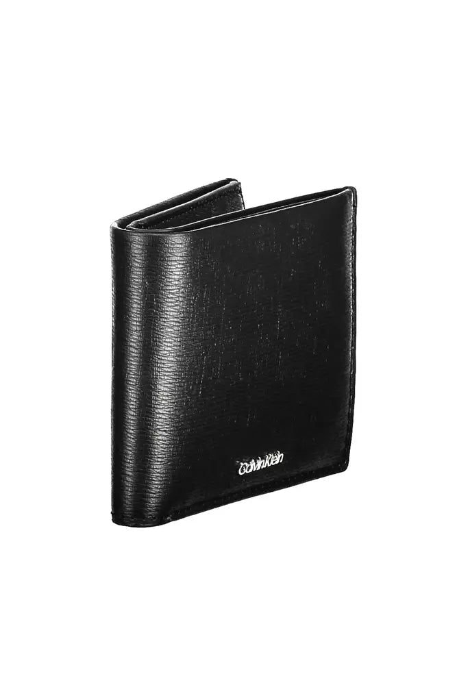 Black Polyester Men Wallet - GLAMHUB BOUTIQUE 