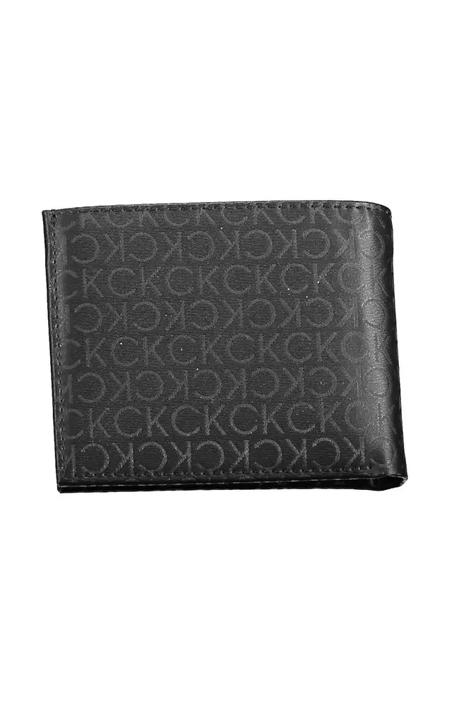 Black Polyester Men Wallet - GLAMHUB BOUTIQUE 