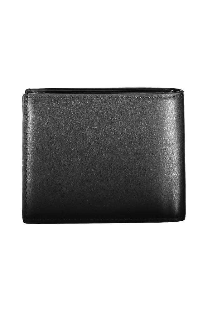 Black Polyethylene Men Wallet - GLAMHUB BOUTIQUE 