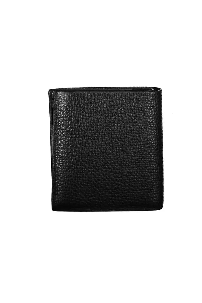 Black Leather Men Wallet - GLAMHUB BOUTIQUE 