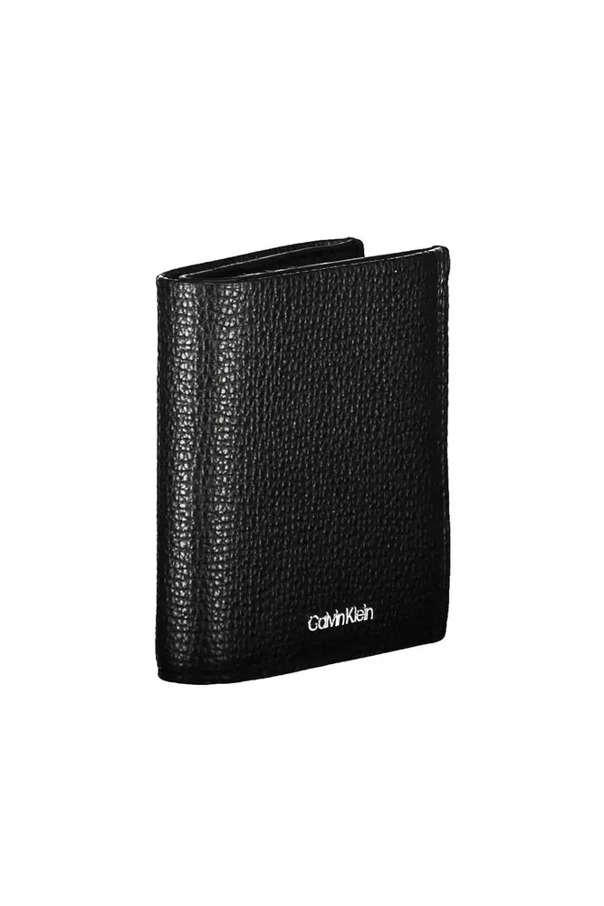 Black Leather Men Wallet - GLAMHUB BOUTIQUE 