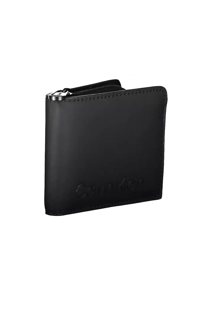 Black Leather Men Wallet - GLAMHUB BOUTIQUE 