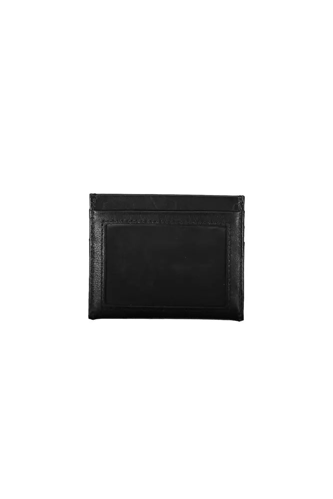 Black Leather Men Wallet - GLAMHUB BOUTIQUE 