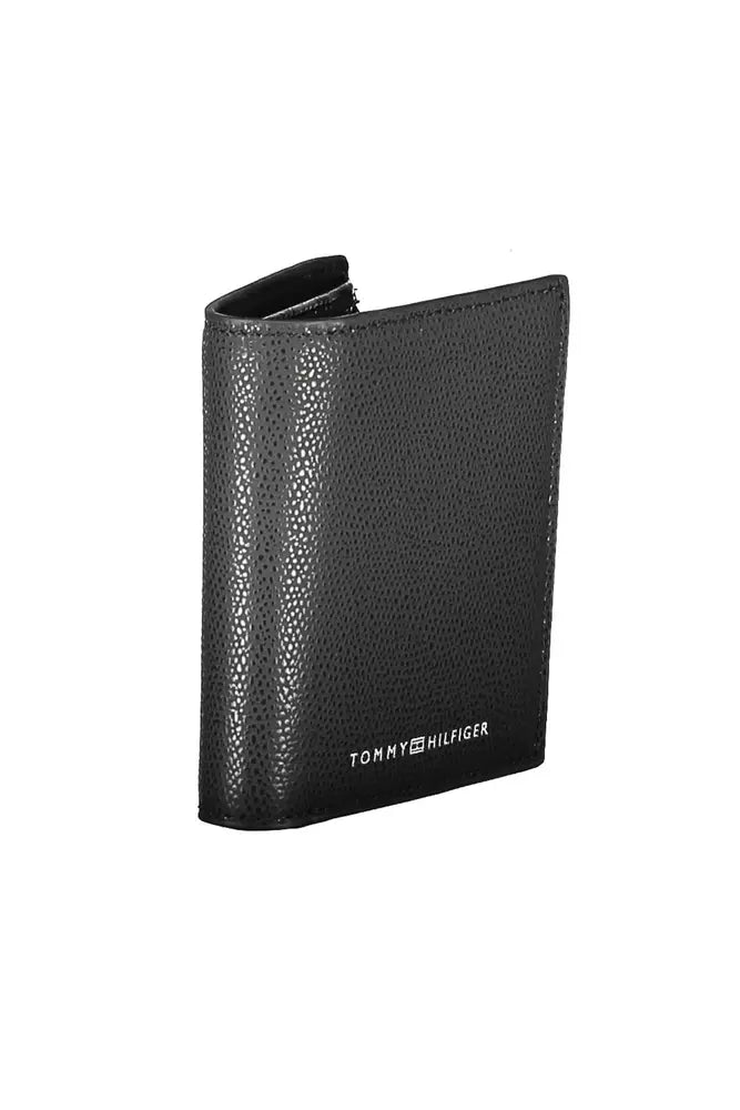 Black Leather Men Wallet - GLAMHUB BOUTIQUE 