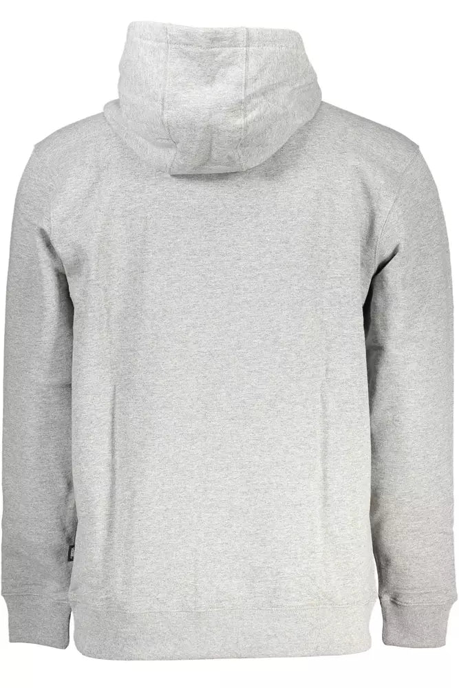 Gray Cotton Men Sweater - GlamHub Luxury and Icon Brand Clothing