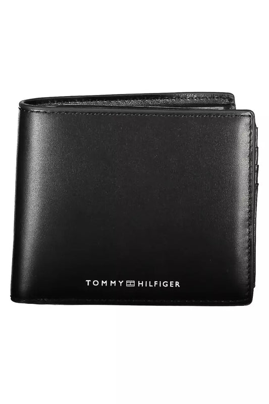 Black Leather Men Wallet - GLAMHUB BOUTIQUE 