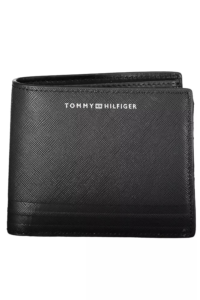 Black Leather Men Wallet - GLAMHUB BOUTIQUE 