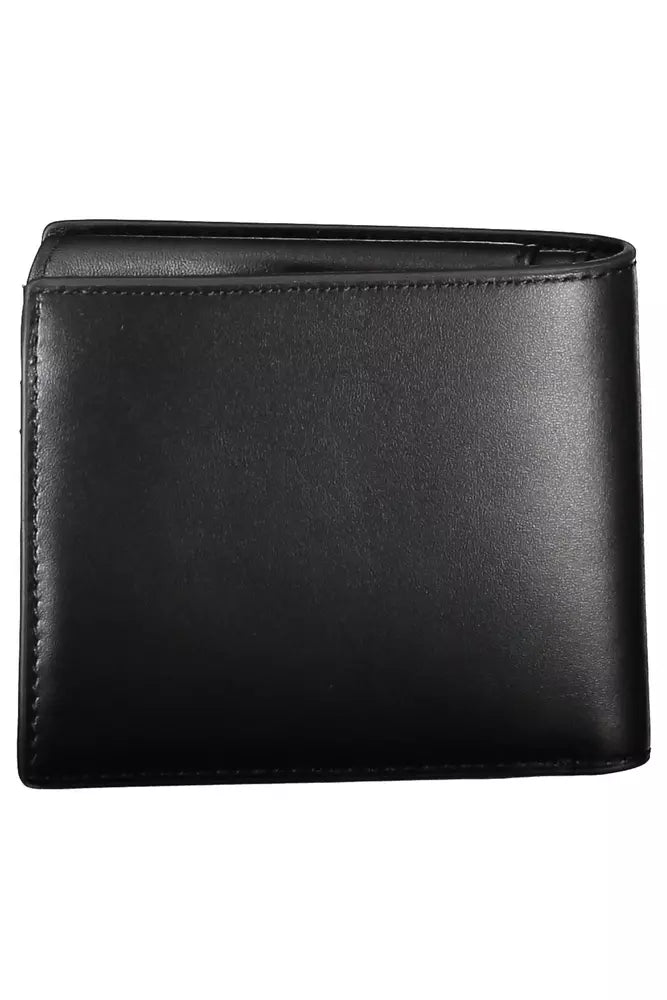 Black Leather Men Wallet - GLAMHUB BOUTIQUE 