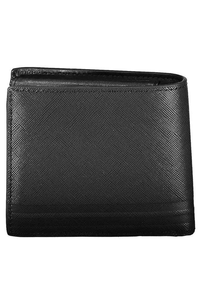 Black Leather Men Wallet - GLAMHUB BOUTIQUE 