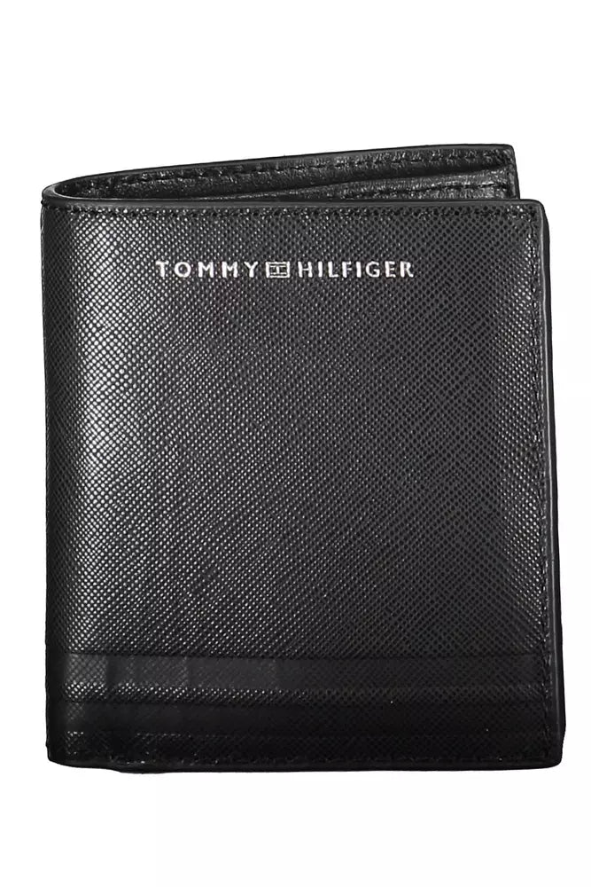 Black Leather Men Wallet - GLAMHUB BOUTIQUE 