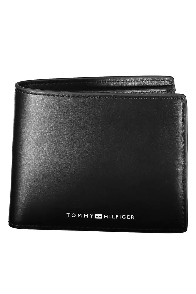 Black Leather Men Wallet - GLAMHUB BOUTIQUE 