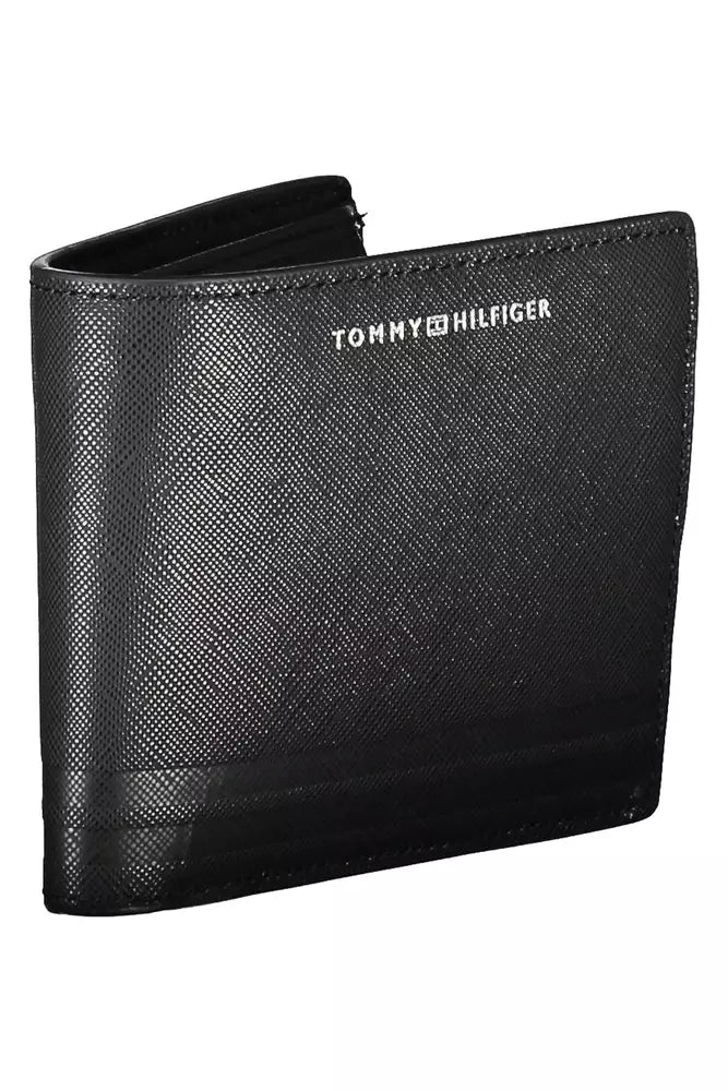 Black Leather Men Wallet - GLAMHUB BOUTIQUE 