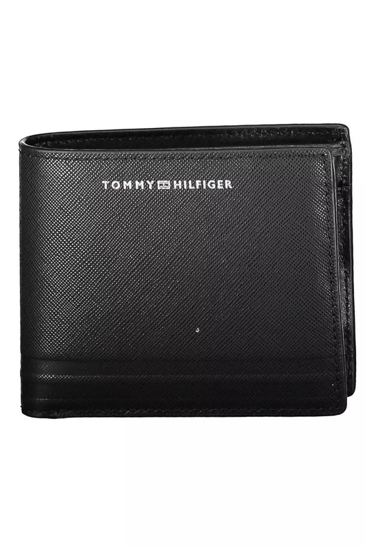 Black Leather Men Wallet - GLAMHUB BOUTIQUE 