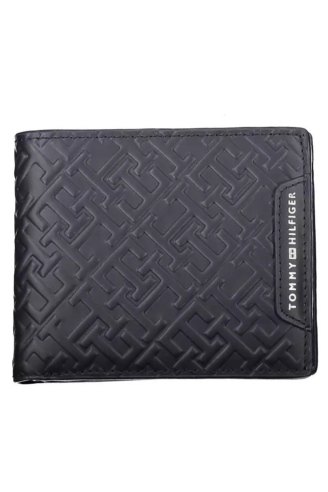 Blue Leather Men Wallet - GLAMHUB BOUTIQUE 