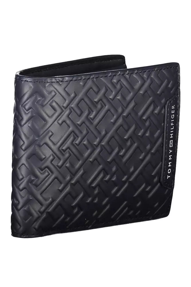 Blue Leather Men Wallet - GLAMHUB BOUTIQUE 