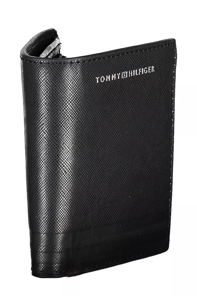 Black Leather Men Wallet - GLAMHUB BOUTIQUE 