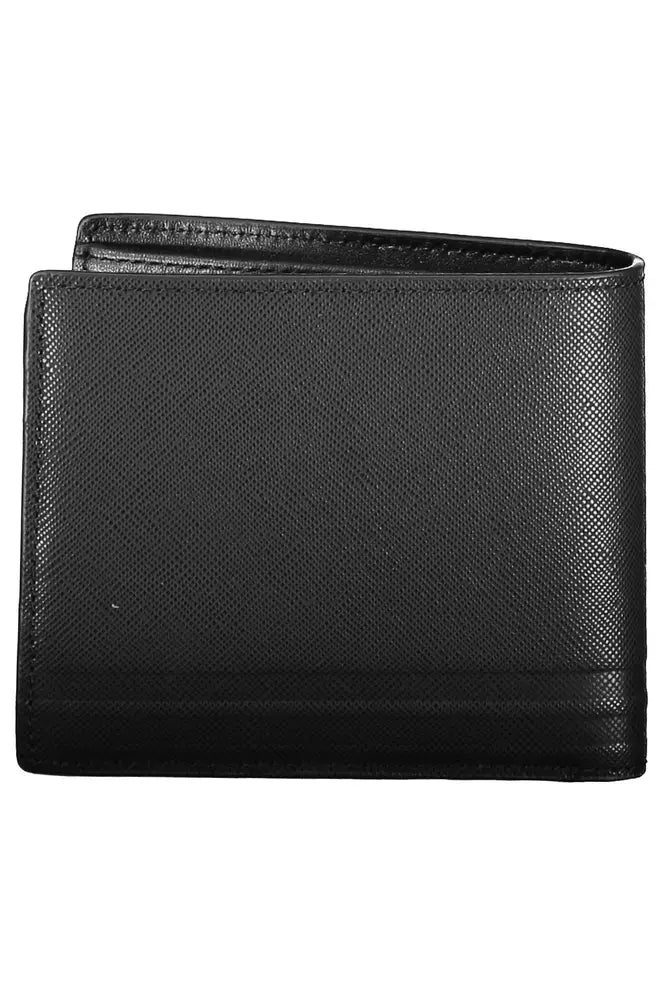 Black Leather Men Wallet - GLAMHUB BOUTIQUE 