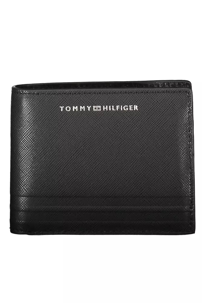 Black Leather Mens Wallet - GLAMHUB BOUTIQUE 