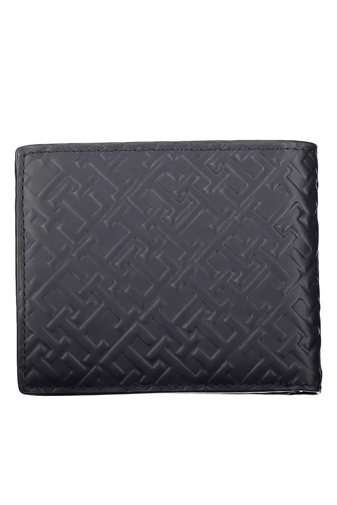 Blue Leather Men Wallet - GLAMHUB BOUTIQUE 