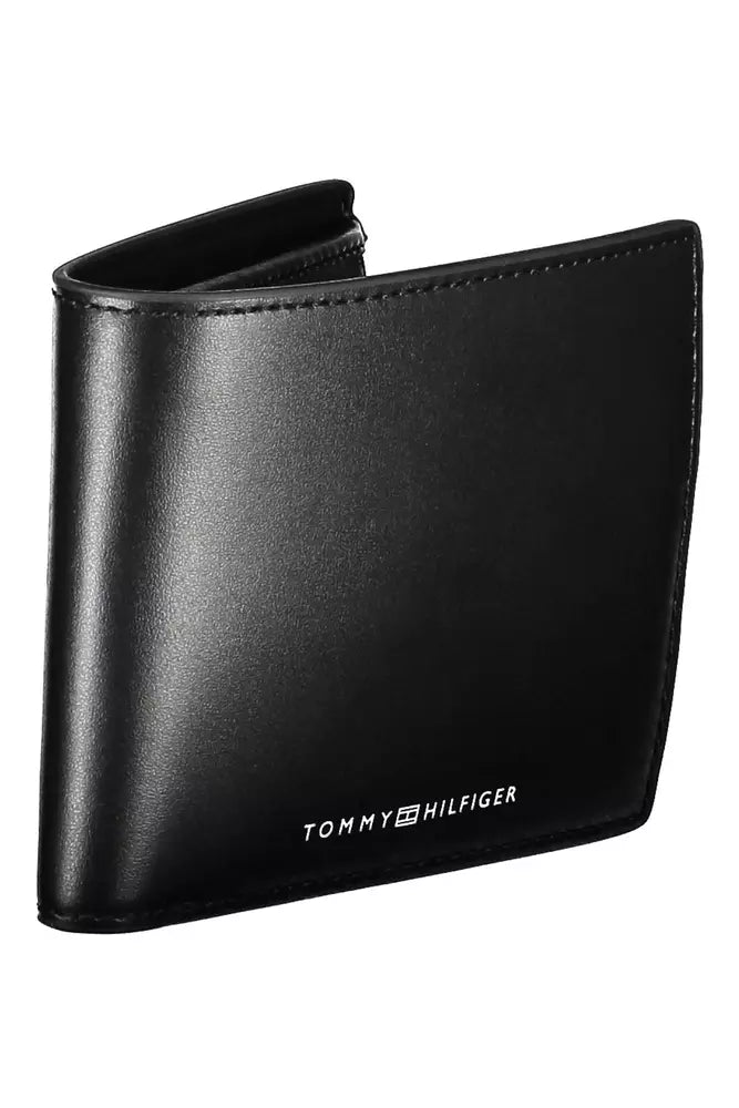 Black Leather Men Wallet - GLAMHUB BOUTIQUE 