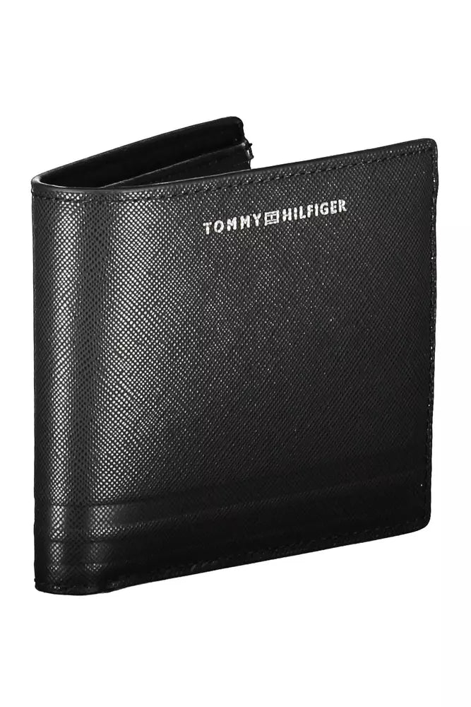 Black Leather Men Wallet - GLAMHUB BOUTIQUE 