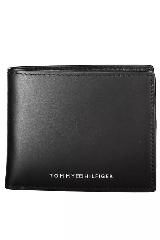 Black Leather Men Wallet - GLAMHUB BOUTIQUE 