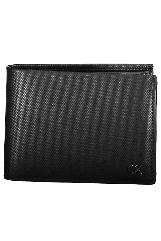 Black Leather Men Wallet - GLAMHUB BOUTIQUE 