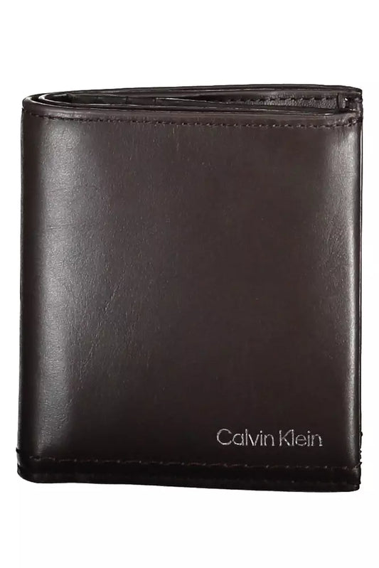 Brown Leather Men Wallet - GLAMHUB BOUTIQUE 