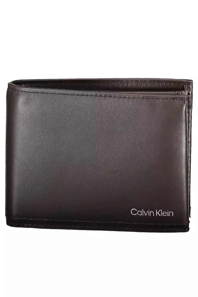 Brown Leather Men Wallet - GLAMHUB BOUTIQUE 