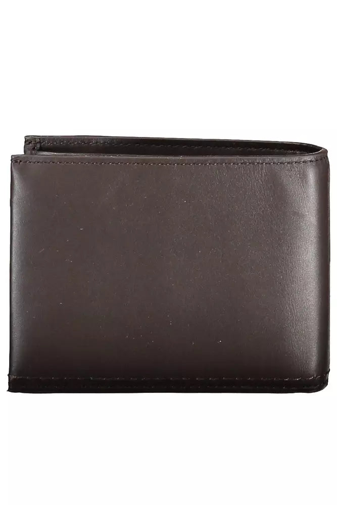 Brown Leather Men Wallet - GLAMHUB BOUTIQUE 