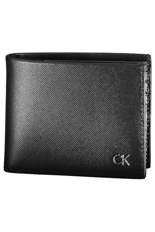 Black Leather Men Wallet - GLAMHUB BOUTIQUE 