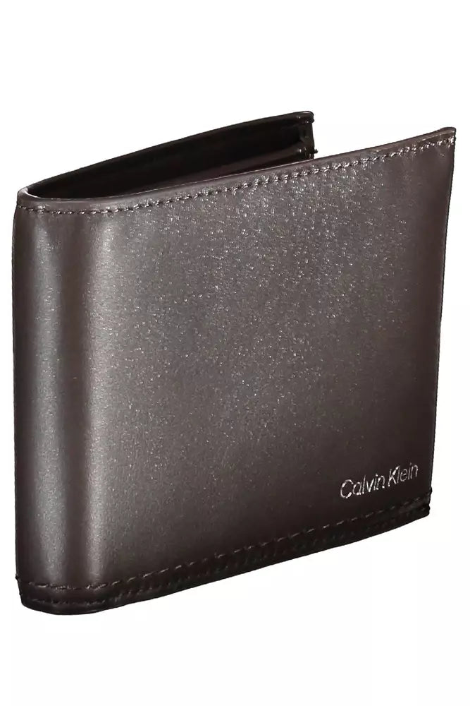 Brown Leather Men Wallet - GLAMHUB BOUTIQUE 