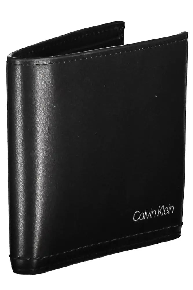 Black Leather Men Wallet - GLAMHUB BOUTIQUE 