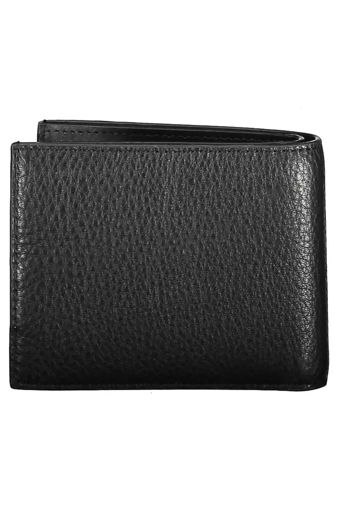 Black Leather Men Wallet - GLAMHUB BOUTIQUE 