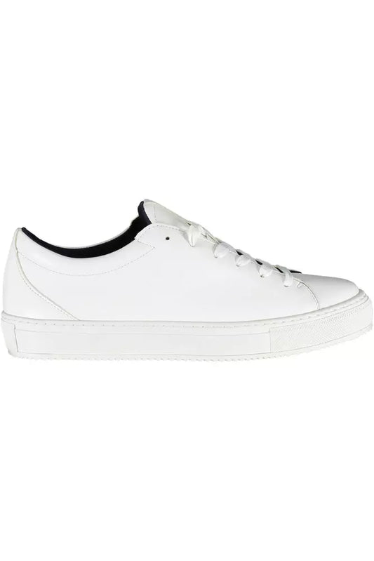 White Synthetic Women Sneaker - GLAMHUB BOUTIQUE 