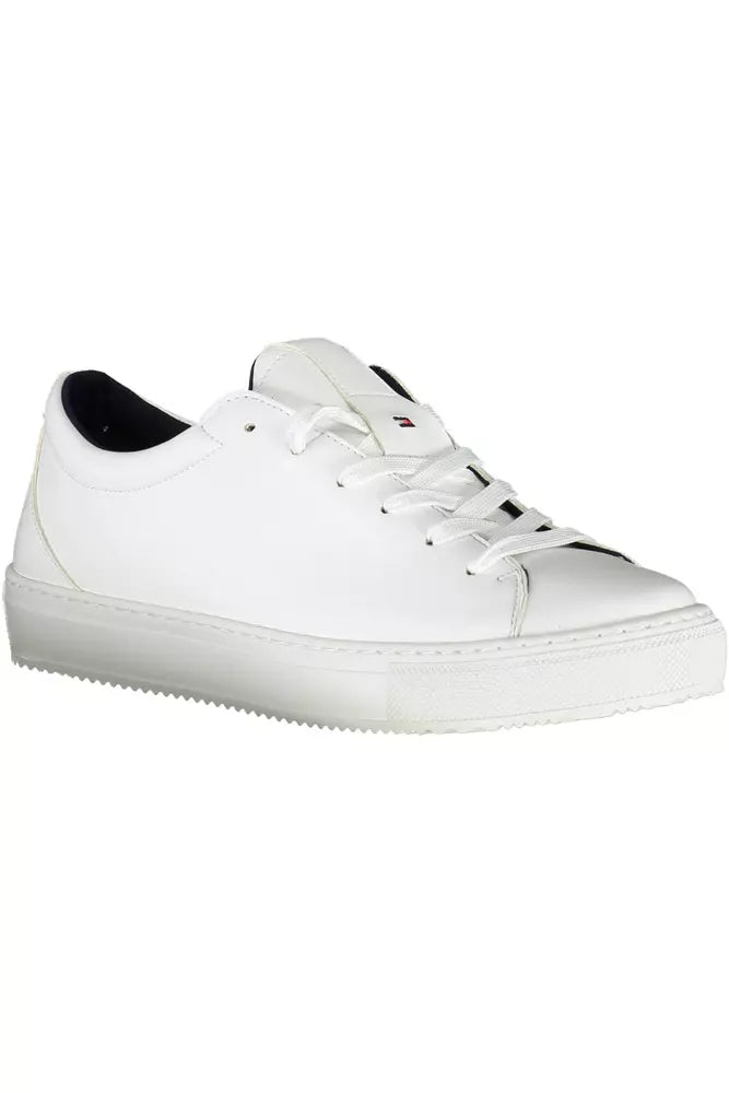 White Synthetic Women Sneaker - GLAMHUB BOUTIQUE 