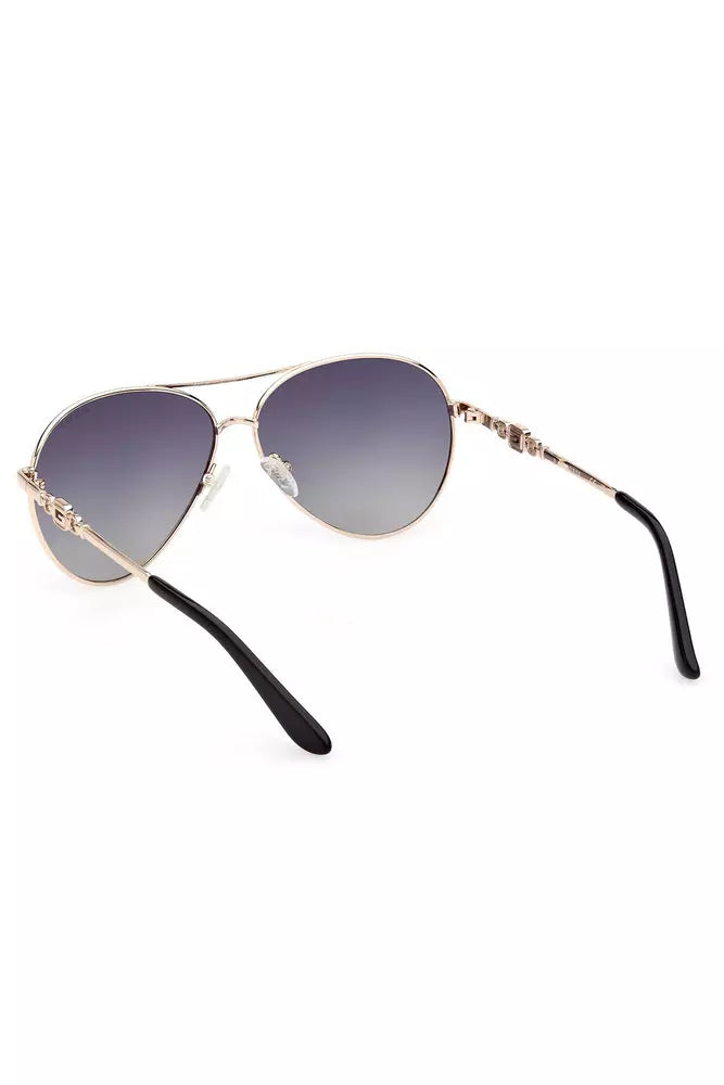 Gold Metal Women Sunglass - GLAMHUB BOUTIQUE 