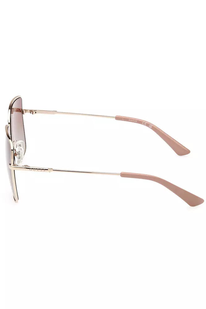 Gold Metal Women Sunglass - GLAMHUB BOUTIQUE 