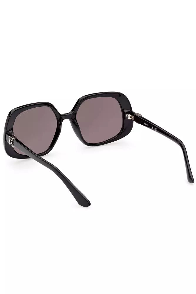 Black Injected Women Sunglass - GLAMHUB BOUTIQUE 