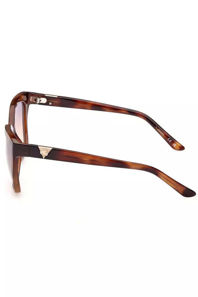 Brown Injected Women Sunglass - GLAMHUB BOUTIQUE 