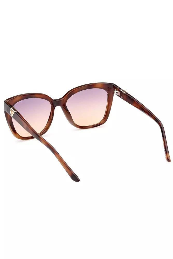 Brown Injected Women Sunglass - GLAMHUB BOUTIQUE 