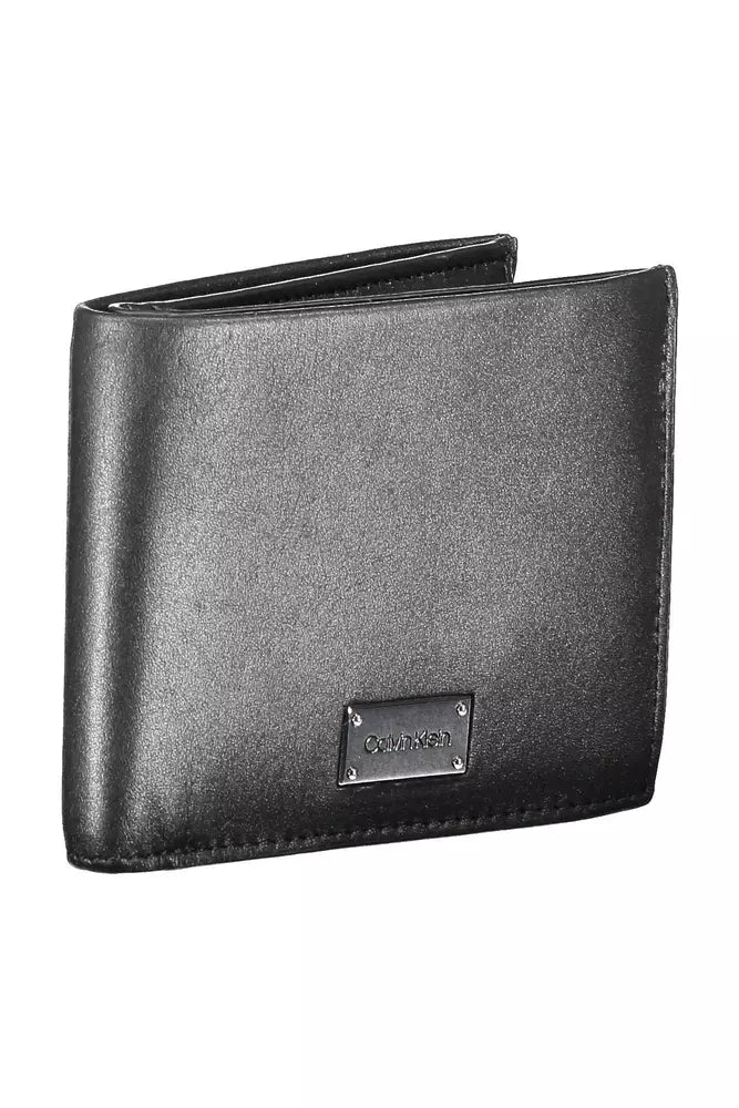 Black Leather Men Wallet - GLAMHUB BOUTIQUE 