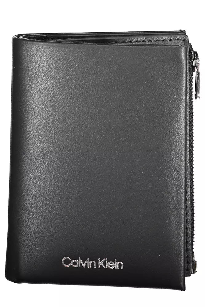 Black Leather Men Wallet - GLAMHUB BOUTIQUE 