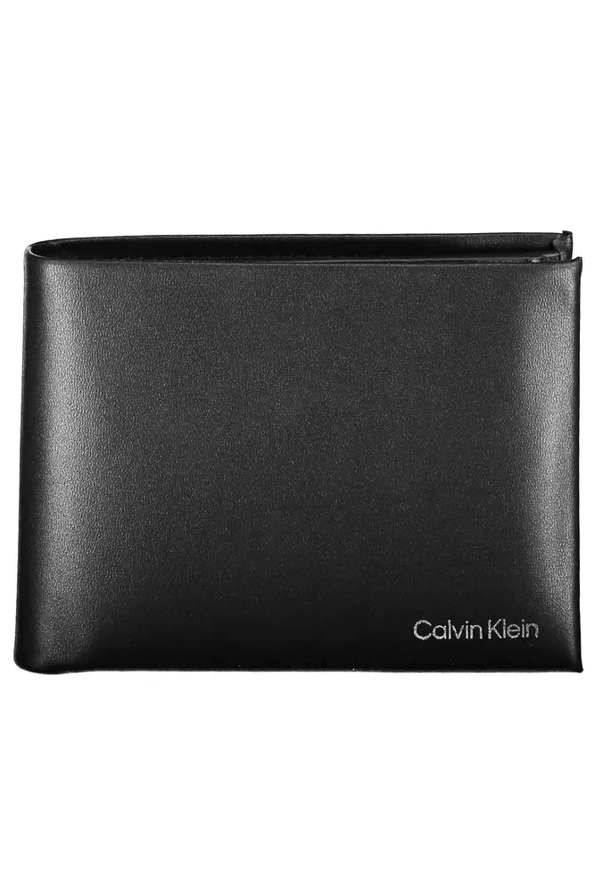 Black Leather Men Wallet - GLAMHUB BOUTIQUE 