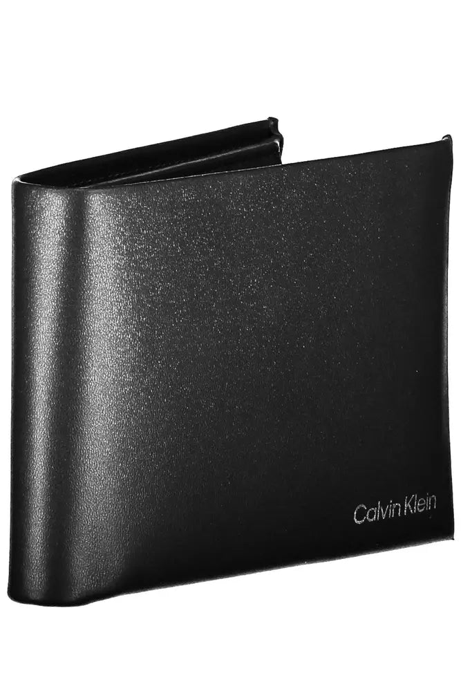 Black Leather Men Wallet - GLAMHUB BOUTIQUE 