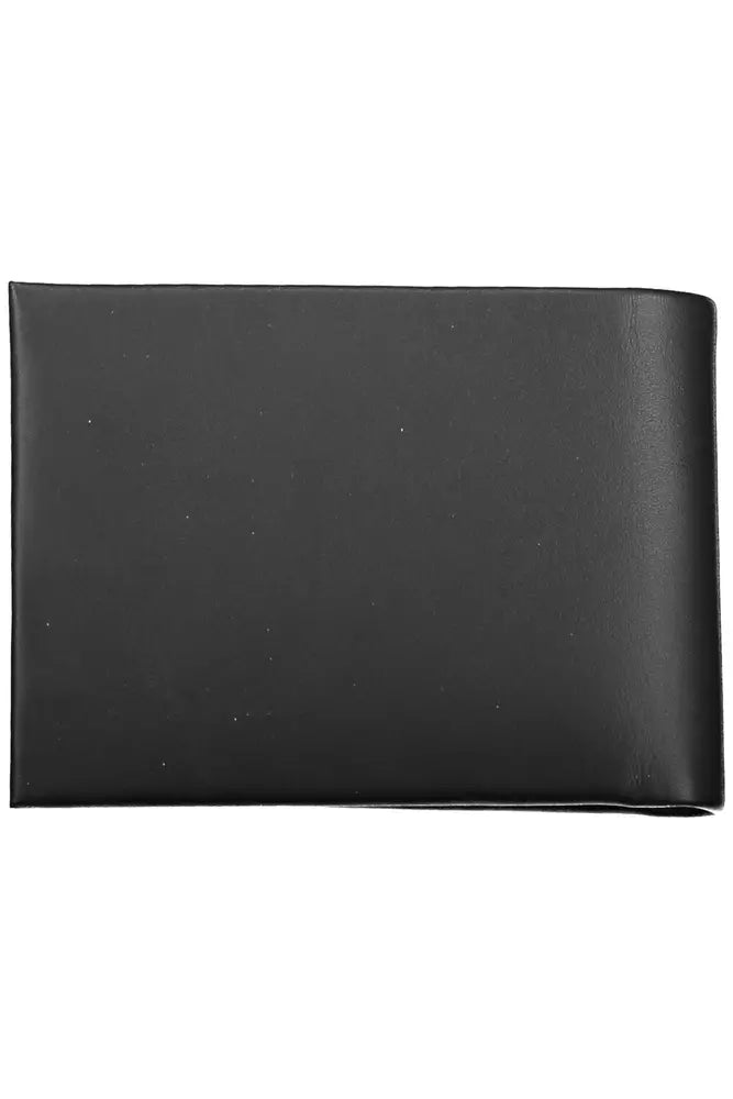 Black Leather Men Wallet - GLAMHUB BOUTIQUE 