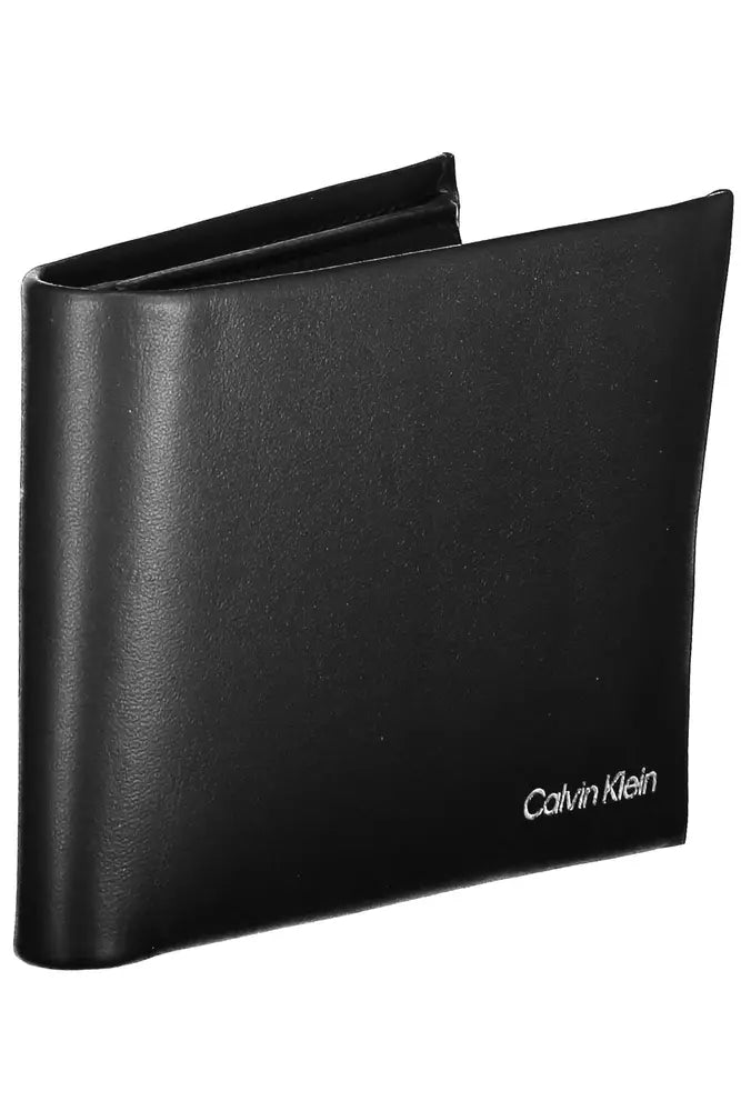 Black Leather Men Wallet - GLAMHUB BOUTIQUE 