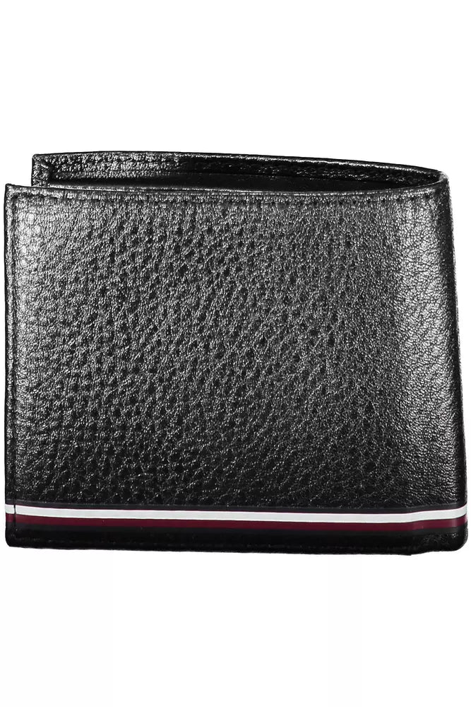 Black Leather Men Wallet - GLAMHUB BOUTIQUE 