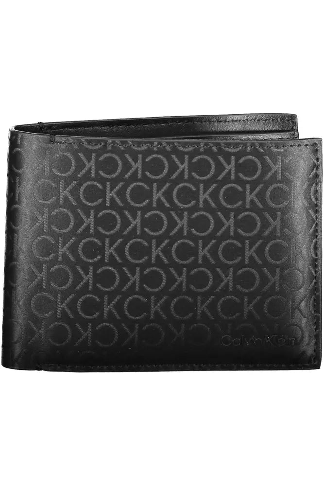 Black Polyester Men Wallet - GLAMHUB BOUTIQUE 