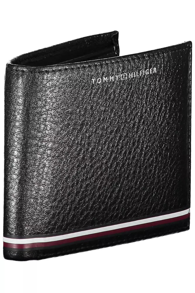 Black Leather Men Wallet - GLAMHUB BOUTIQUE 